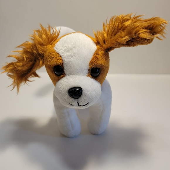 Battat Our Generation Dog Stuffed Animal Brown & White 7" Spaniel Plush - Picture 2 of 8